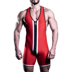 Sparta's Harness Singlet Minerva Rouge